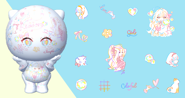 PlayToyverse's tweet photo. 🚨🚨NEW STICKER RELEASE🚨🚨
🎀🩷Ribbons, strings, and pretty things.
--
Sticker Series: Simple Line Girls
Type: Gold Sticker Pack
Brand: Re:Nature
Available Timeframe: June 12, 2024 – September 10, 2024 (UTC)