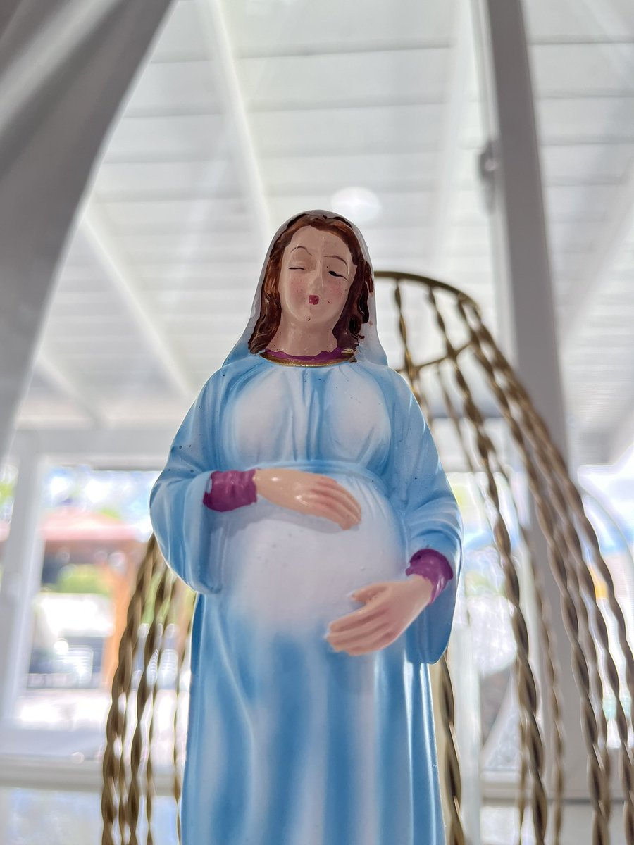 store_catholic's tweet photo. FREE STATUE!!  We will be giving away a free pregnant Mary statue!!  Same rules apply, retweet to enter.  Must be following this account so that we can DM the winner. Winner will be announced later this month.  #catholic #mary #hailmary https://t.co/aETKR2bzM9