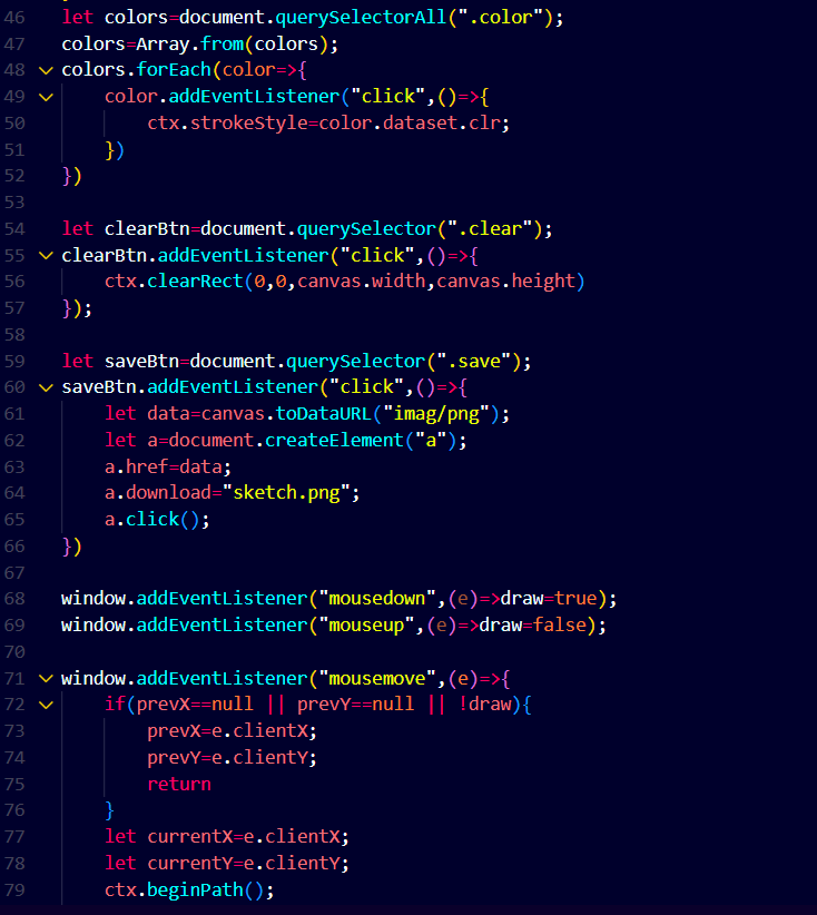 Jainam03121857's tweet photo. Project 5/#100projects 🚀
🎨Just created a painting tool built with HTML, CSS, and JavaScript!🖌️Pick your favorite color and draw directly in your browser. Perfect for creativity and fun coding practice. Check it out here! #WebDev #JavaScript #HTML #CSS #trendingpost #colorcodes https://t.co/UptF0H6EvB