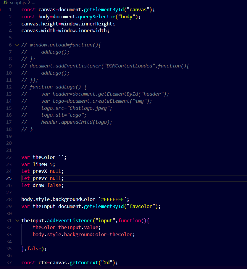 Jainam03121857's tweet photo. Project 5/#100projects 🚀
🎨Just created a painting tool built with HTML, CSS, and JavaScript!🖌️Pick your favorite color and draw directly in your browser. Perfect for creativity and fun coding practice. Check it out here! #WebDev #JavaScript #HTML #CSS #trendingpost #colorcodes https://t.co/UptF0H6EvB