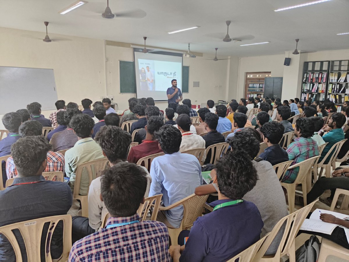 Loved meeting the bright minds at <a href="/SRMUniversity/">SRM</a>! 🌟 Your passion for tech is inspiring.

From steam engines to drones, we explored how these flying marvels are changing industries like delivery, disaster relief, and agriculture. 🚁✨

Stay curious and keep pushing boundaries.