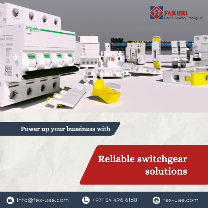 FakhriSanitary's tweet image. Boost your business potential with Fakhri’s dependable switchgear solutions. Experience top-tier performance and security! 🚀⚙️🏭

Visit us at fes-uae.com

#fesuae #fakhrielect #switchgearsolutions #reliable #electricians #engineering #switchgear