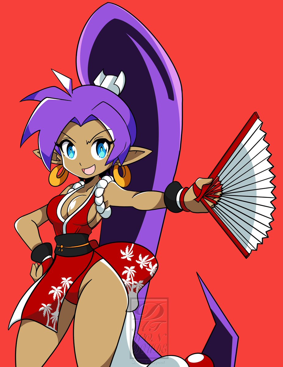Shantae as Mai 

#Streetfighter６ #Shantae