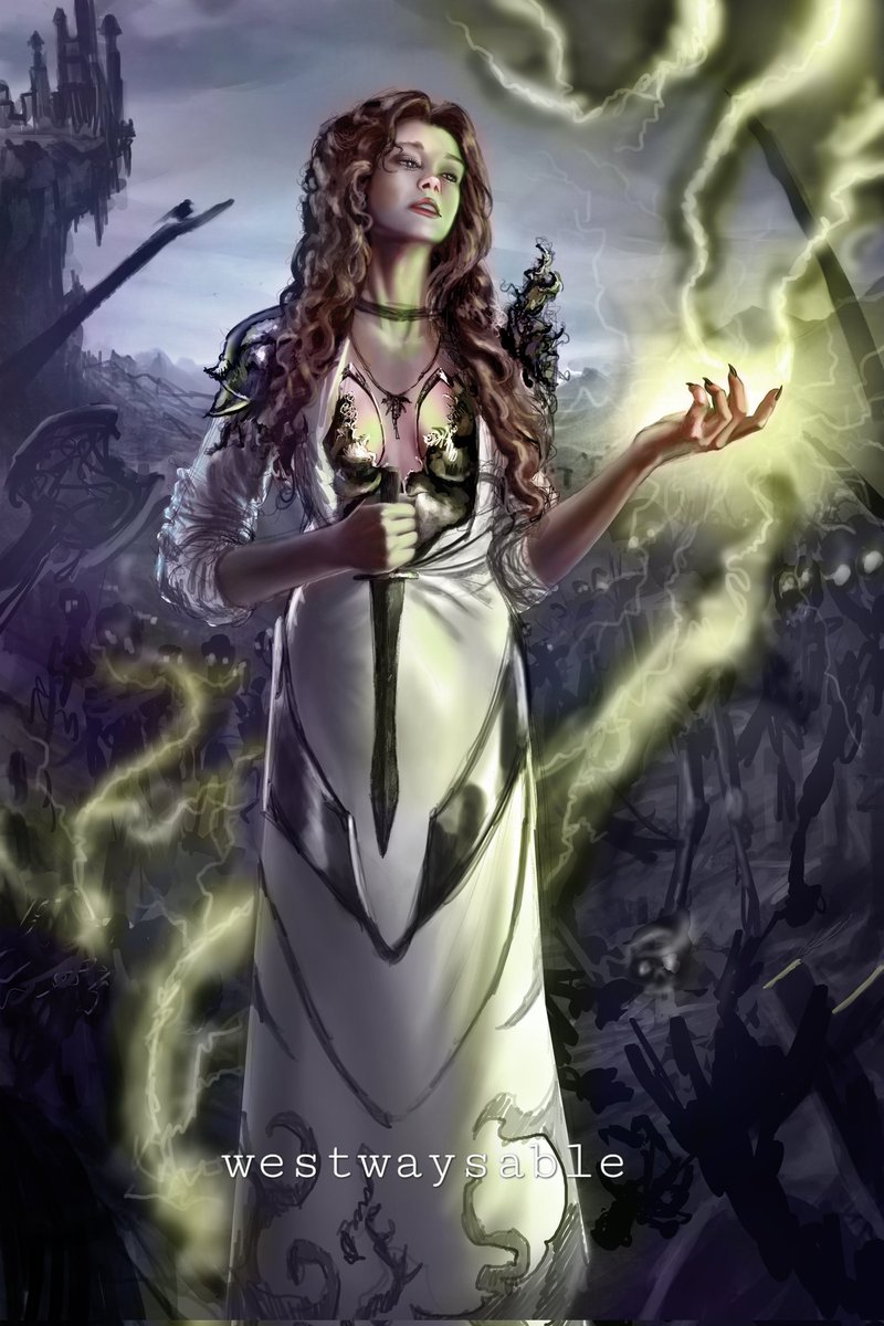 westwaysable's tweet photo. Ipad doodle that I casually drew over a few days just here and there, still not even close to what I would consider "finished"

#doodle #ipad #sketch #painting #mtg #art https://t.co/Bsiot4mhcA