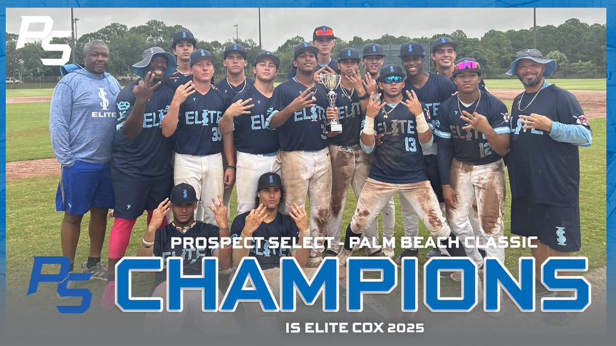PSBaseballinc's tweet photo. PB Classic 17U Champions🏆 #PBC

IS Elite Cox 2025 @i_s_baseball https://t.co/z8DqH4R7WG