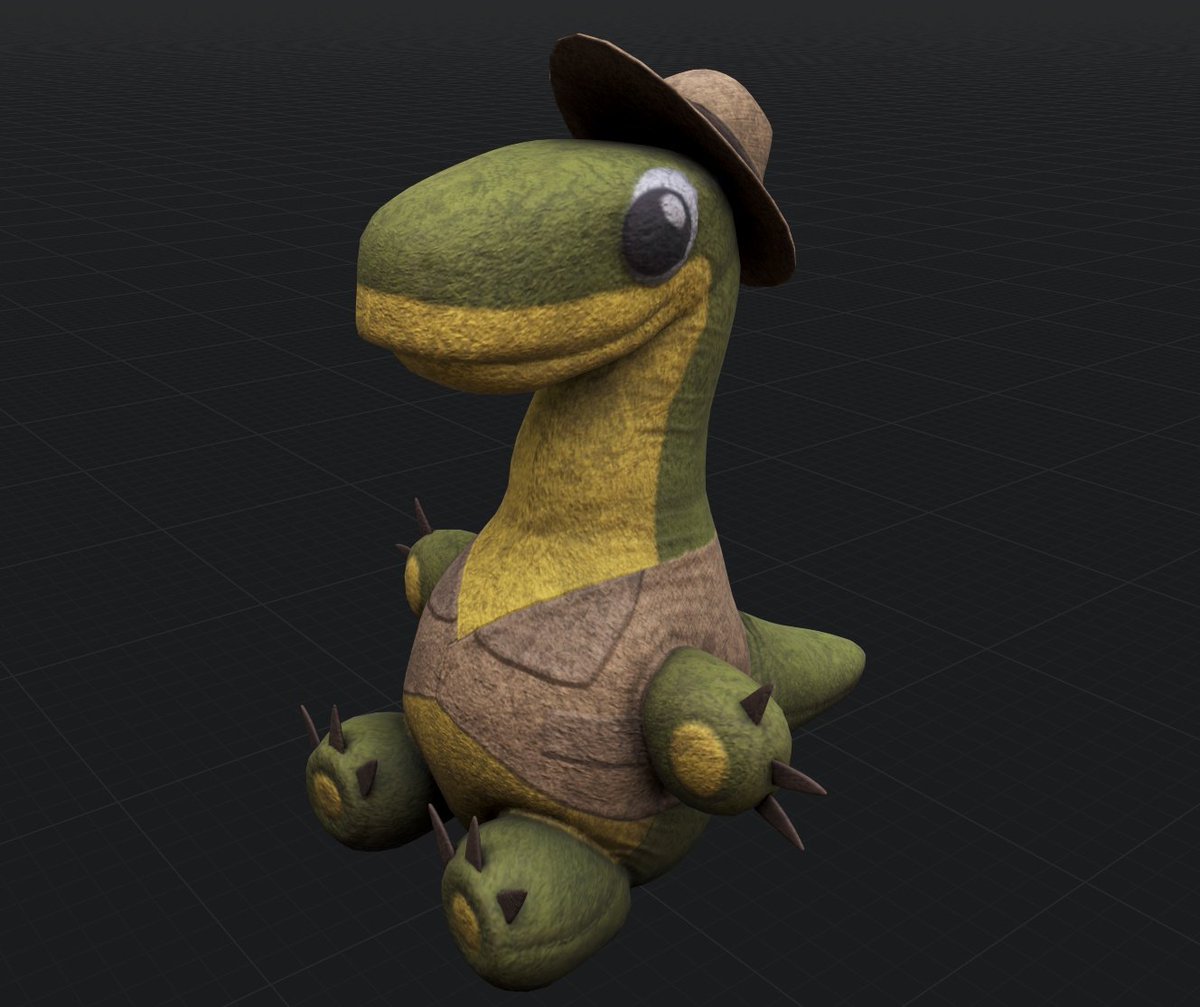 Makeship campaign when? This plushie is one of many items that'll populate the Dalton's Dinos gift shop!

Design by <a href="/creativemechncs/">Eden Sanders</a> 
Model by @TURBOC0MET