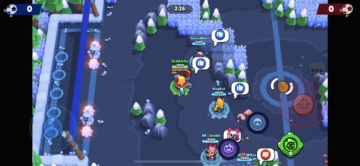 Like a group project, there is always one person who doesn’t do the work (<a href="/amoesinod/">Snickerdoodle</a>) and one person who doesn’t follow directions (@joseisdednow) 👍🏻 #ThumbsUpForBrawl #BrawlStars