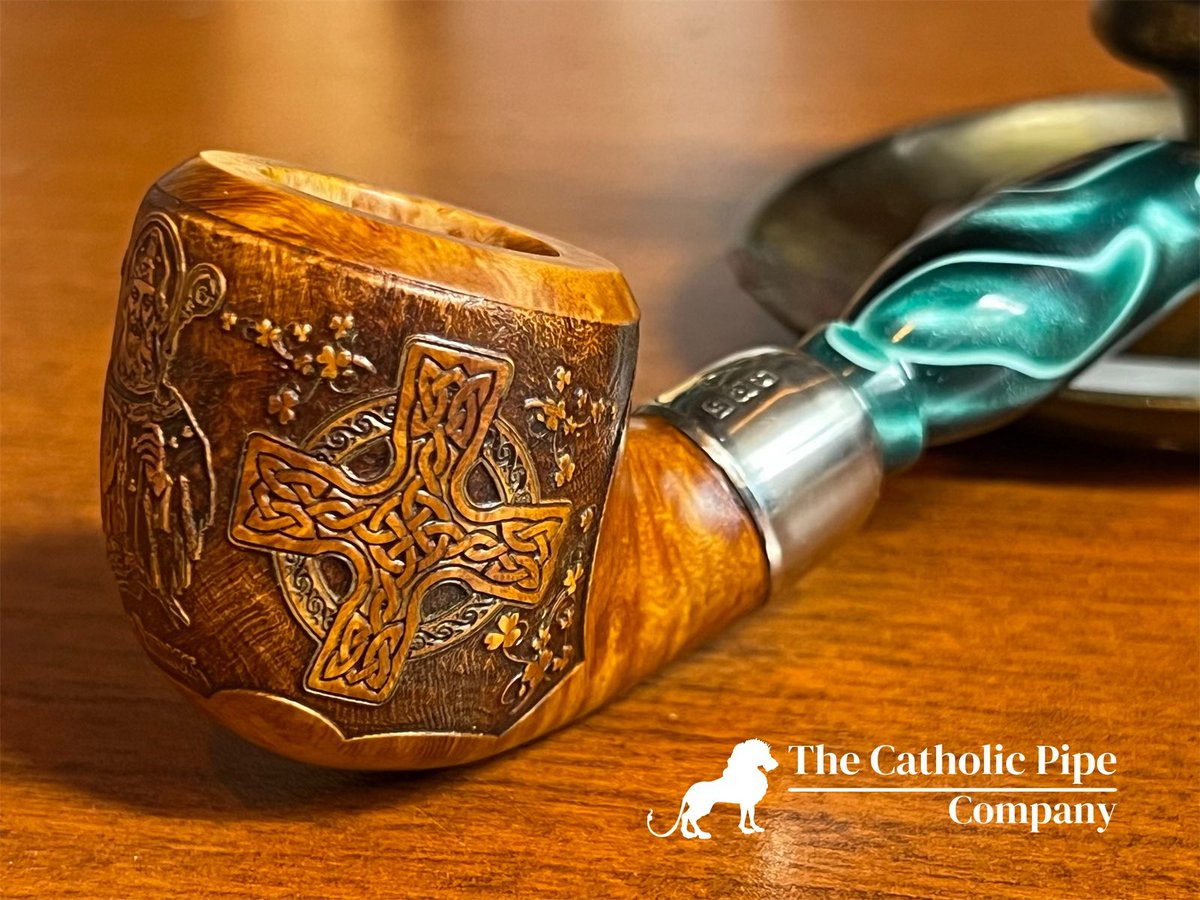 CatholicPipeCo's tweet image. “The Lord is greater than all: I have said enough.”
- Saint Patrick