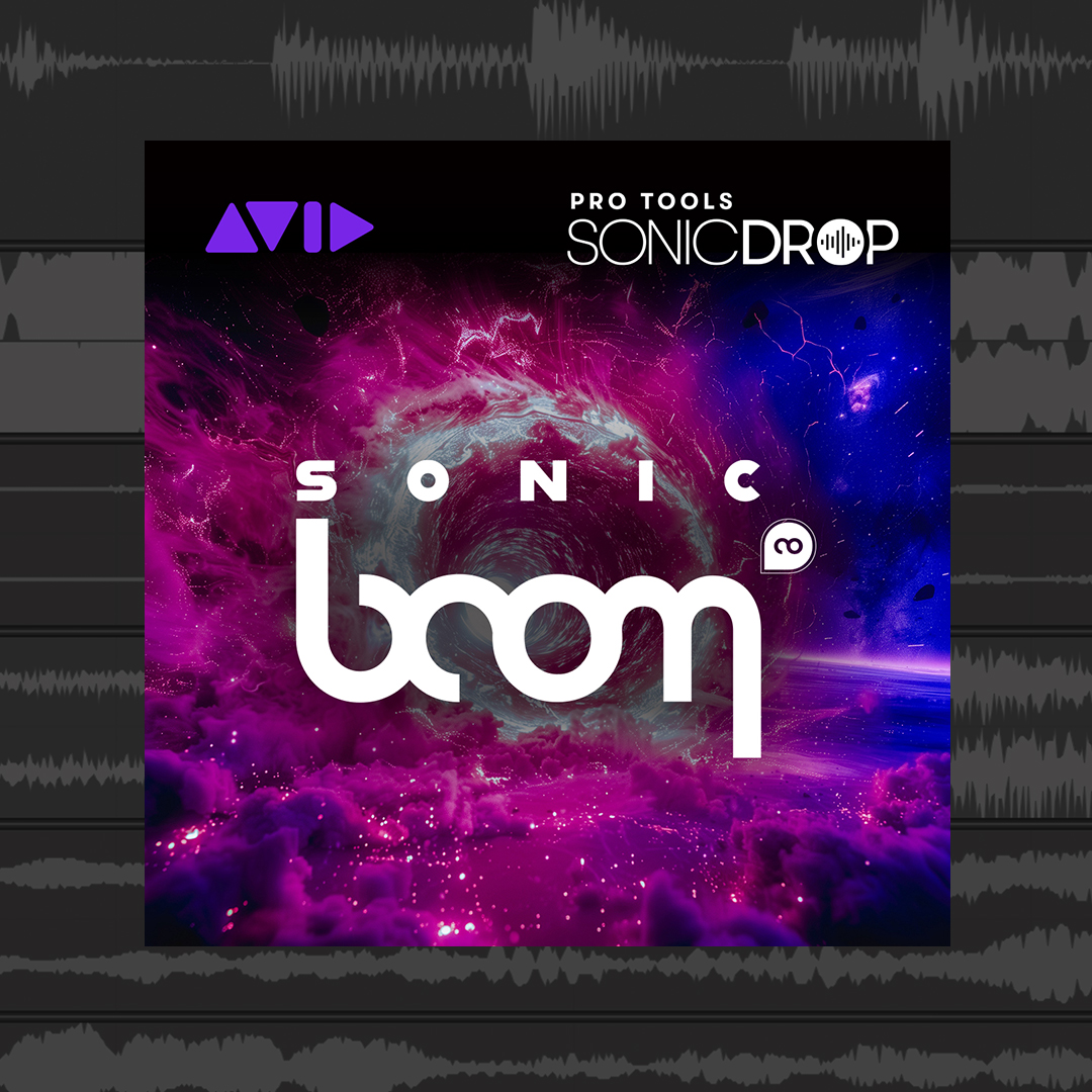 AvidProTools's tweet photo. The latest Sonic Drop is here: Sonic Boom delivers sound effects and drum loops created from the highly-regarded Boom Library—now available through Avid Link
▶️ https://t.co/LvShwdtSp8
#protoolssonicdrop #sonicdrop #sonicboom #protools #avidprotools #instruments #avid https://t.co/B31nq6YGIP