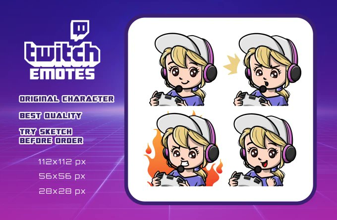 meetmilliee's tweet photo. 🚀 Level up your Twitch subscription with awesome custom sub badges and emotes!
#Gervtuber #twitchcommunity #vtuberTh  #Vtuber素材  #VtuberEn  #VtuberES  #ENVtubers #commission #vtubestudio #yuch #artraffle #VTuberAssets   #twitch  #smallstreamer #pngtuber  #VTUBERSUPPORTCHAIN https://t.co/jDYxmzUh4k