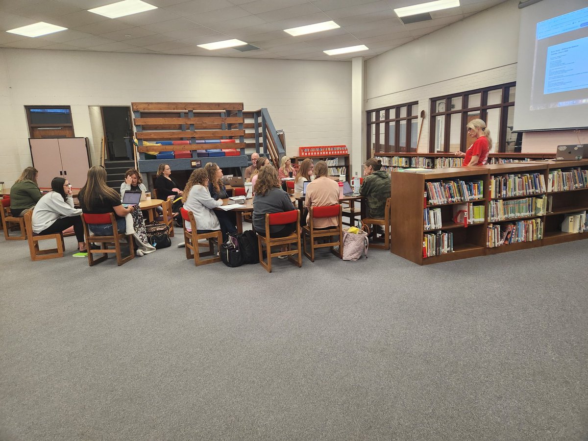 This is dedication. 29 A-P Elementary teachers together for professional learning.  What an inspiring 3 days! #alwayslearning <a href="/APFalcons/">A-P Schools</a>