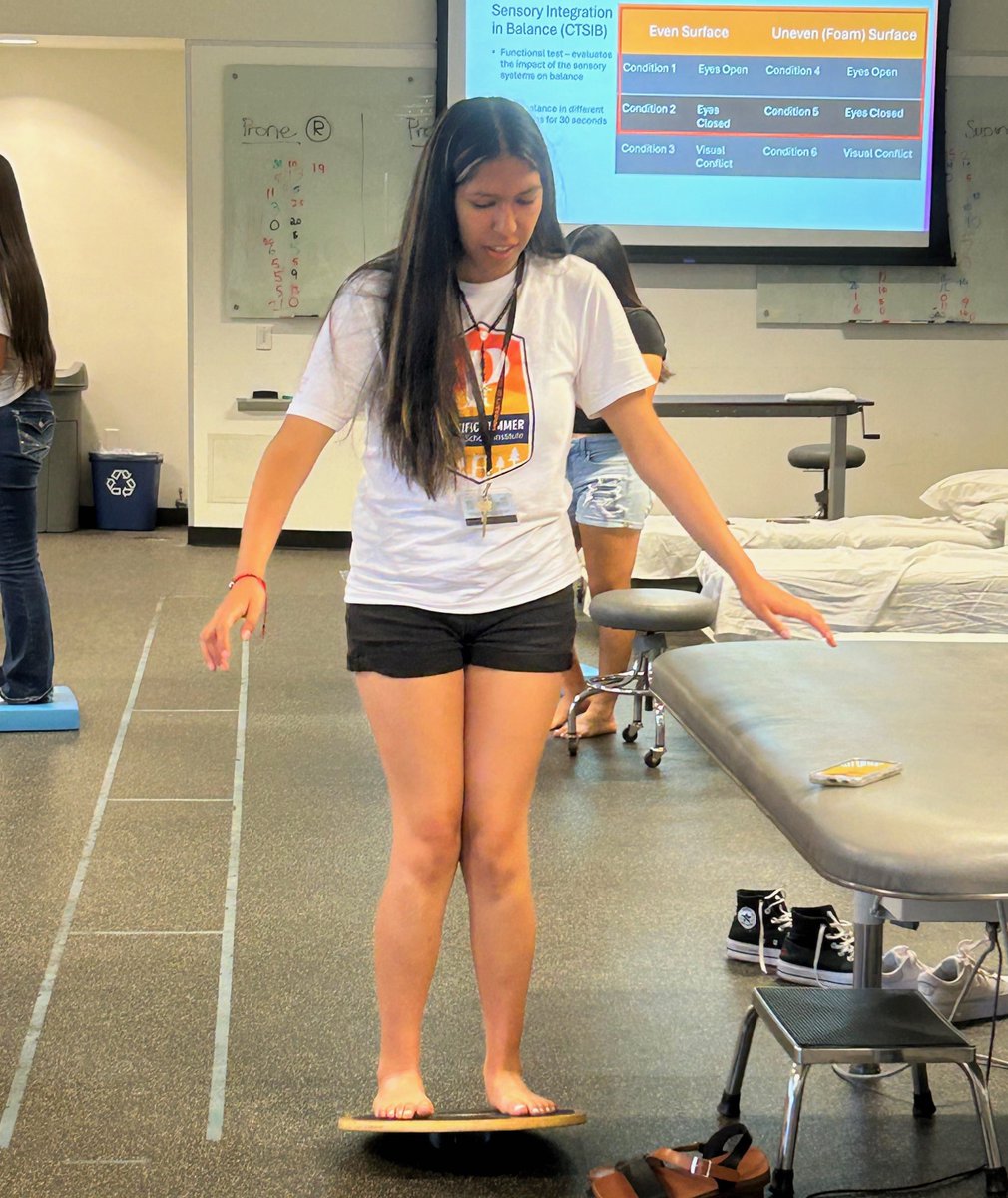 Today at the <a href="/UOPacific/">University of the Pacific</a> Summer High School Institute, students learned about Physical Therapy thanks to <a href="/PacificDPTweet/">UOPDPT</a>. Now in its third year, this program brings high school students to campus for two weeks to experience the academic and social aspects of a Pacific education.