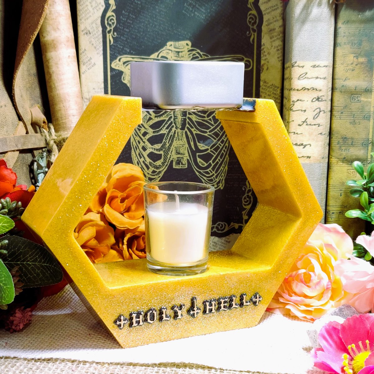 tdarkprimordial's tweet image. Calling all modern witches and seekers of the arcane! Our "Holy Hell Loose Incense Burner" is the perfect companion for your sacred space. Let its mystical allure inspire your secular witchcraft and ritual practices. 🌙✨ #WitchyDecor #MagicTools #TheDarkPrimordial