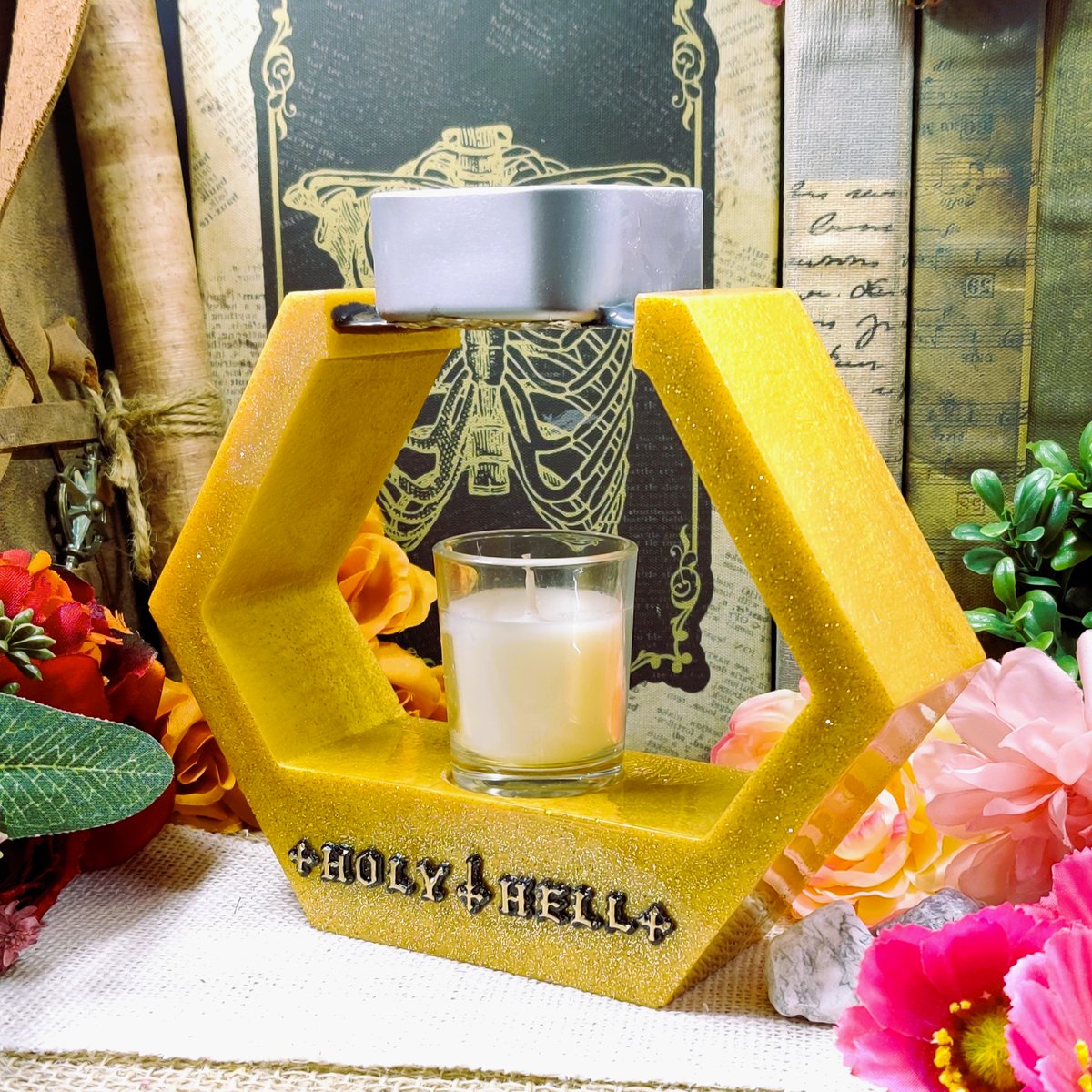 tdarkprimordial's tweet image. Calling all modern witches and seekers of the arcane! Our "Holy Hell Loose Incense Burner" is the perfect companion for your sacred space. Let its mystical allure inspire your secular witchcraft and ritual practices. 🌙✨ #WitchyDecor #MagicTools #TheDarkPrimordial