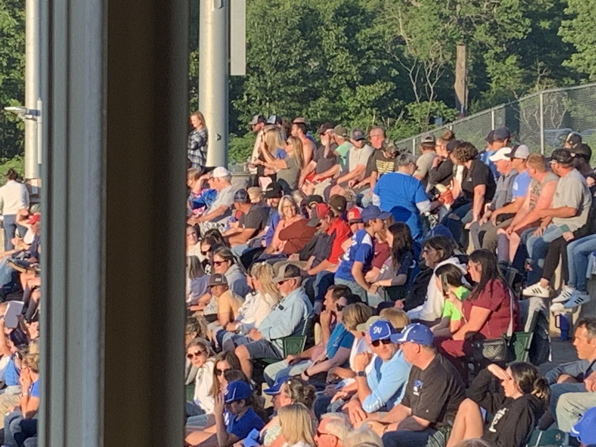 AlBeanAD's tweet photo. The Huskies are very proud to once again host the MPA Regional baseball &amp; softball championships at Flaherty Field &amp; the USM Softball Stadium. Fantastic crowds all day. #GoHuskies @usmhuskies https://t.co/BoGtgfsyaY