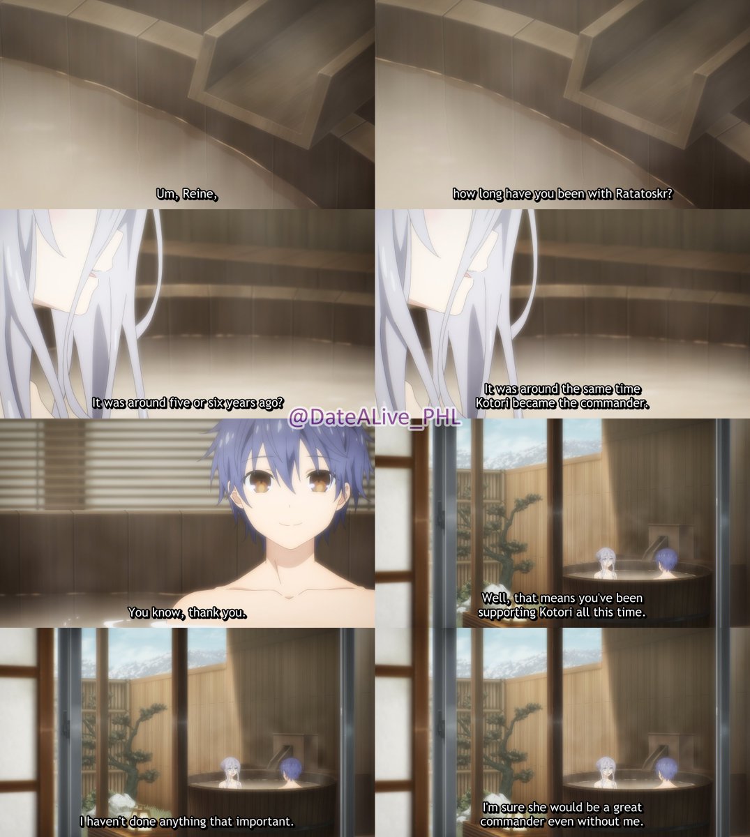 DateALive_PHL's tweet photo. When, Shido asked Reine how she started at work in Ratatoskr, Reine replied calmly; and she mentioned by the time Kotori Itsuka worked in Ratatoskr as rank of Commander. 

Season V – Episode 9

#datealive #デアラ5期 #DateALiveV #date_a_live https://t.co/7t6UEGFriy