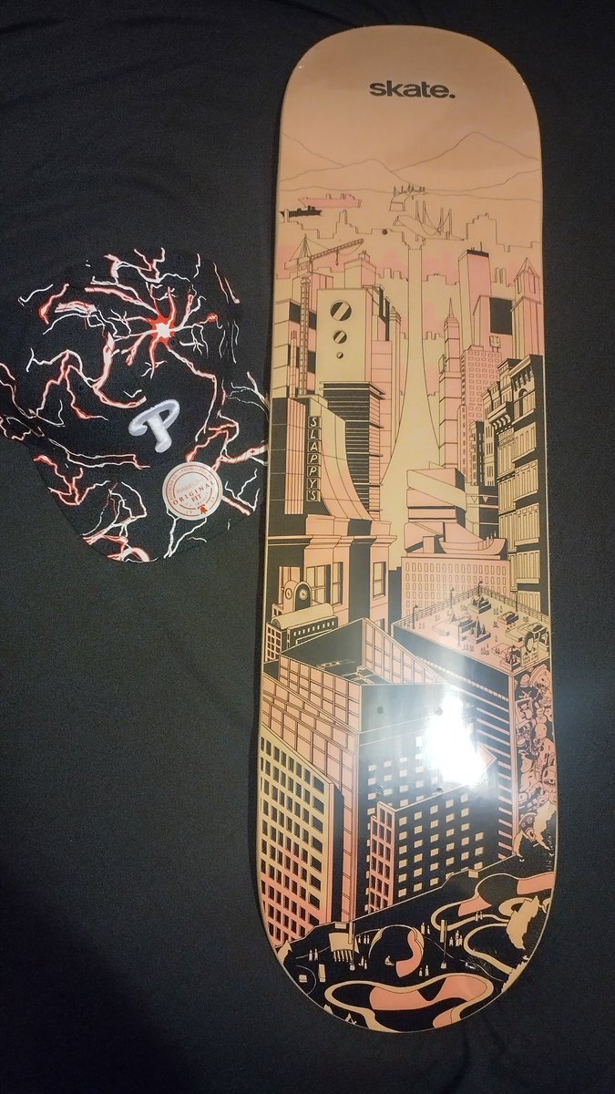 InhaleThisTruth's tweet photo. Thanks for the year 3 deck @skate @Braddock512 https://t.co/c9e1NdSscw