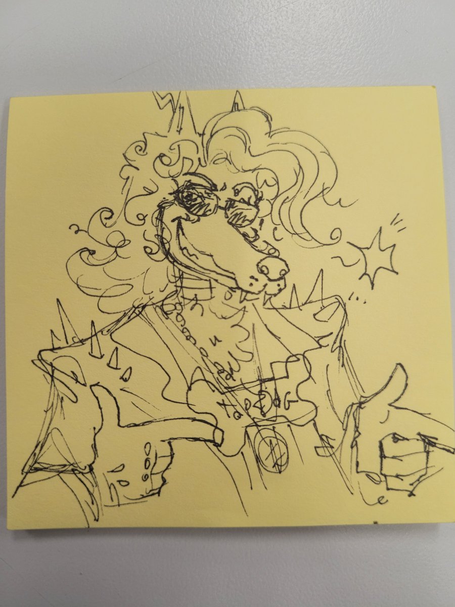 JustAWeirdOwl's tweet photo. Daily lunch doodle #10

Idk how to doodle Top Dog with pen, ah! XD https://t.co/M0S0sLZBOu