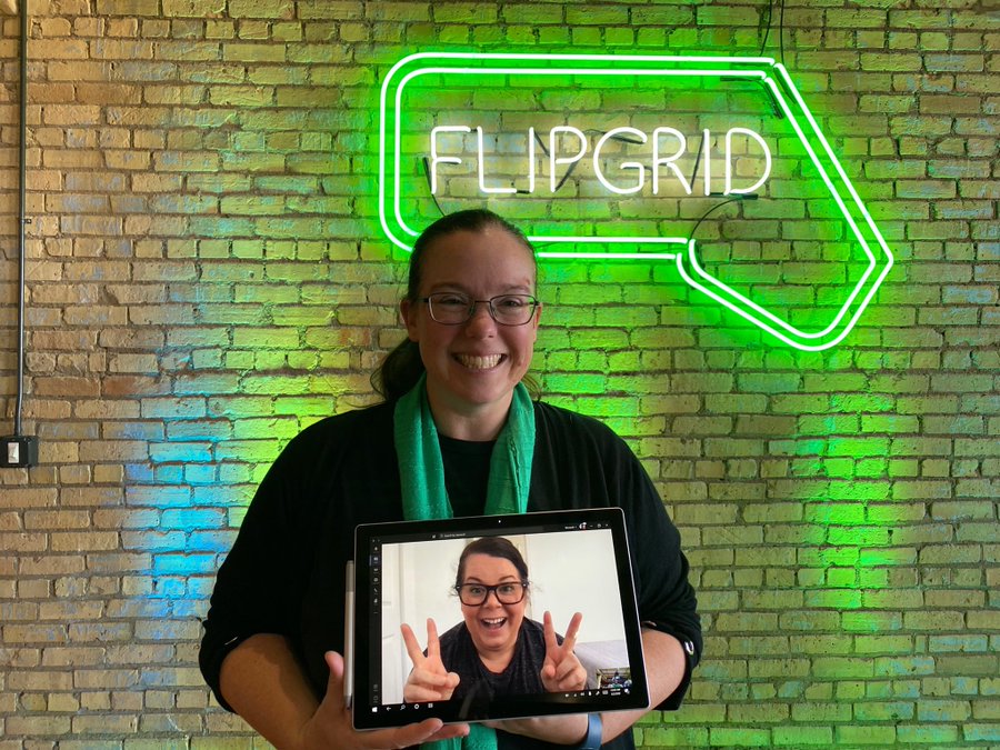 MrsKK8's tweet photo. So many feels on the LAST EVER #Flipsider call this morning. The reflections from the team brought me to tears. It has been the best group for connecting & learning. I look forward to completing my selfie list at #ISTELive24. @MicrosoftFlip #FlipgridForAll https://t.co/Bg1hTx3cmN
