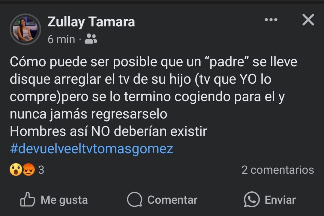 EmergenciasEc's tweet photo. Oe devuelve el televisor. https://t.co/UWRukT9Fpx