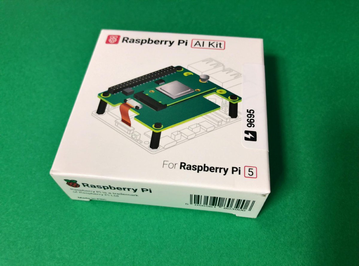 ymmtyshk_'s tweet image. スイッチサイエンスさんよりRaspberry Pi AI Kit 昨日着弾。
開封できていない。

#RaspberryPi
#ラズパイ
#AIKit
