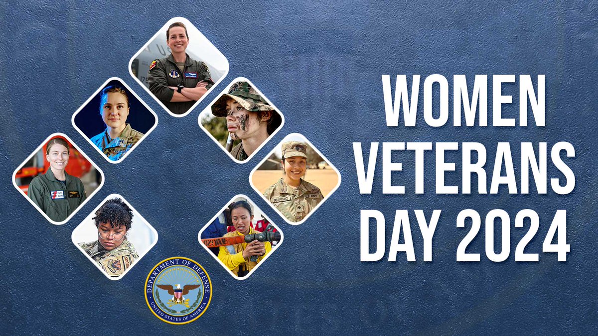 Today, we honor and celebrate the brave women who have served our nation with courage and distinction. 

Your contributions and sacrifices have been vital to our freedom and security. 

Happy #WomenVeteransDay!