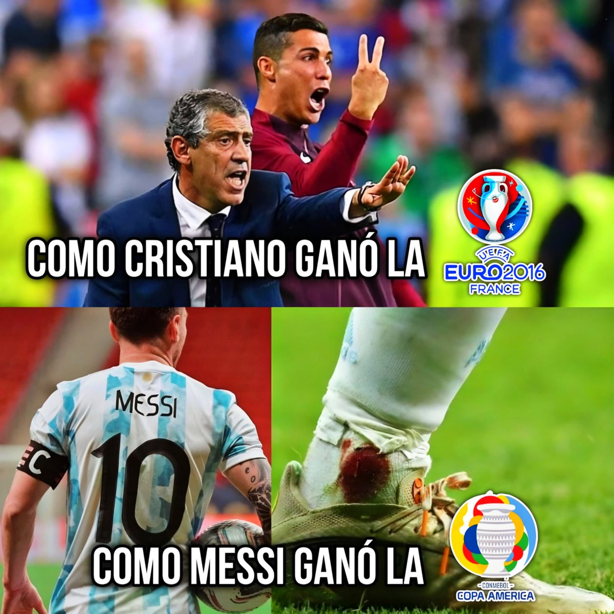 problaugrana's tweet photo. Diferencias...🇦🇷🐐 https://t.co/2WK7t6mwyr