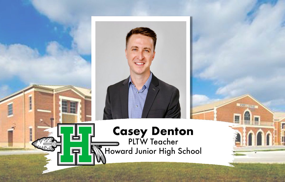 Please join us in welcoming Casey Denton to Waxahachie ISD!
Mr. Denton is a creative &amp; innovative learning advocate with 10 yrs of experience in edu, specializing in tech integration, professional development, &amp; instructional design. 
@waxahachieisd
#wisdlimitless #CTE #PLTW
