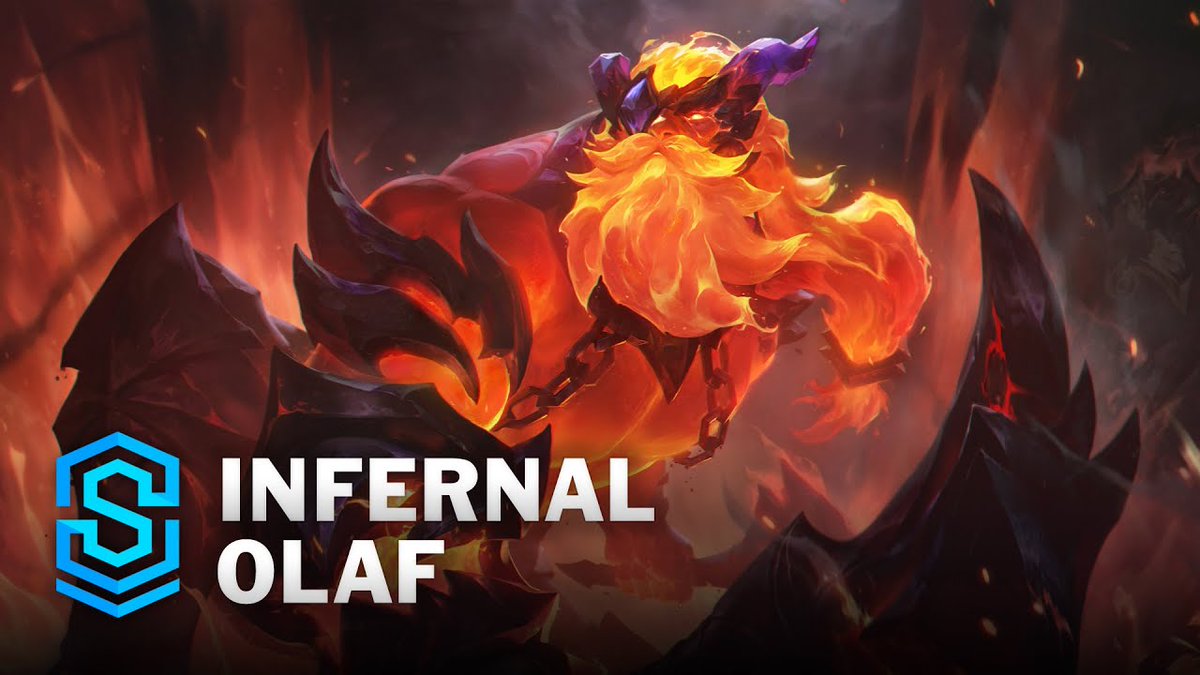 adcRin's tweet photo. 🚨League of legends giveaway #Leaguepartner. 
20 Infernal Olaf skin + Chroma codes!   

All you have to do is:   
-Follow me   
-Like and Retweet this post       

Winners will receive their codes on June 25th, Goodluck! https://t.co/L3iCL4xJF9