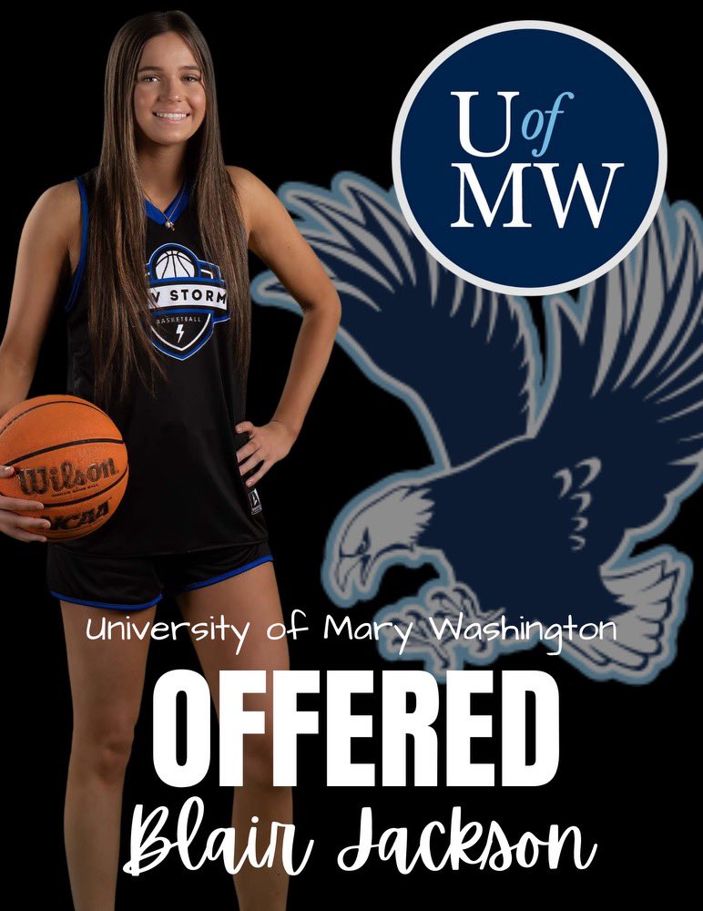 I had a great visit at the University of Mary Washington today and I’m blessed to have received an offer! Thank you for being so welcoming and giving me this opportunity!! <a href="/umwwbasketball/">UMW Women’s Basketball</a> <a href="/coachodell26/">Alley Odell 🏀</a>