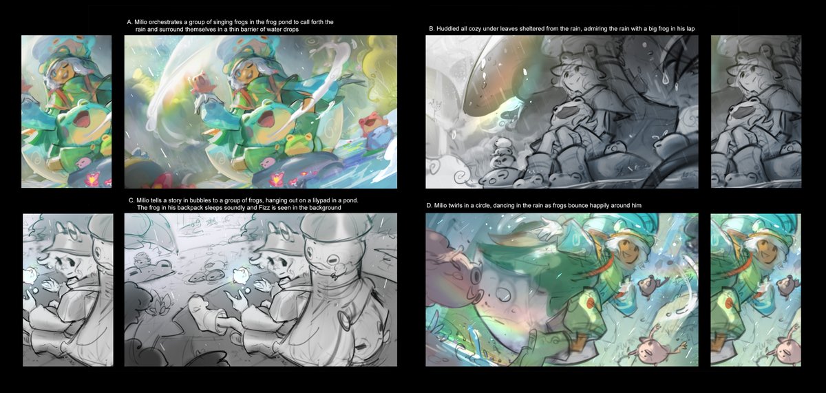 Chillin' in the rain~ One more cozy splash to the pile!