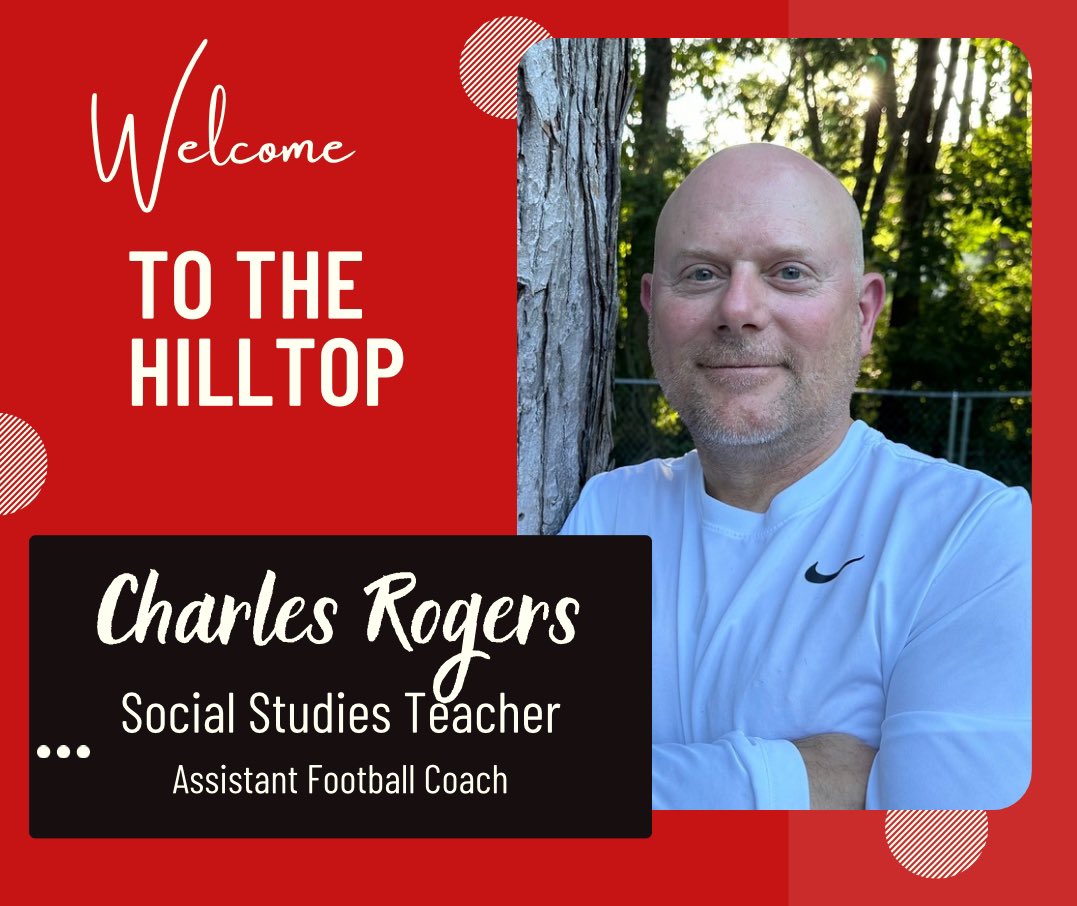 We would like to welcome Coach Charles Rogers to the Elkmont family! He will be teaching social studies as well as coaching football. Welcome, Coach Rogers!