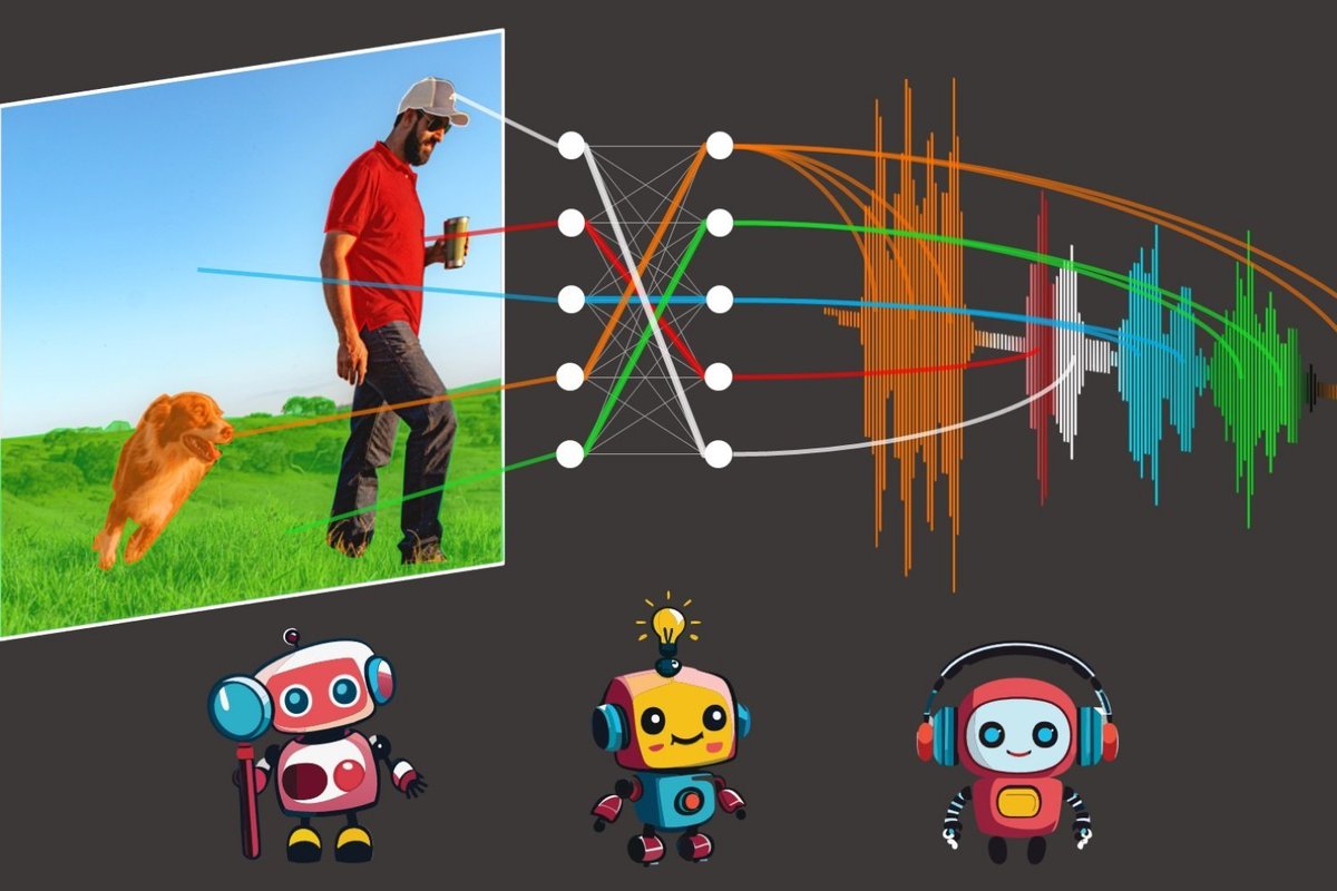 andresvilarino's tweet photo. New #algorithm discovers #language just by watching #videos
@CSAIL @mit #multimediaSearch #languageLearning #robotics #AI #ArtificialIntelligence #ComputerVision #CV #ML #MachineLearning
https://t.co/oepLsbxPvr https://t.co/G0jrvsKJEw