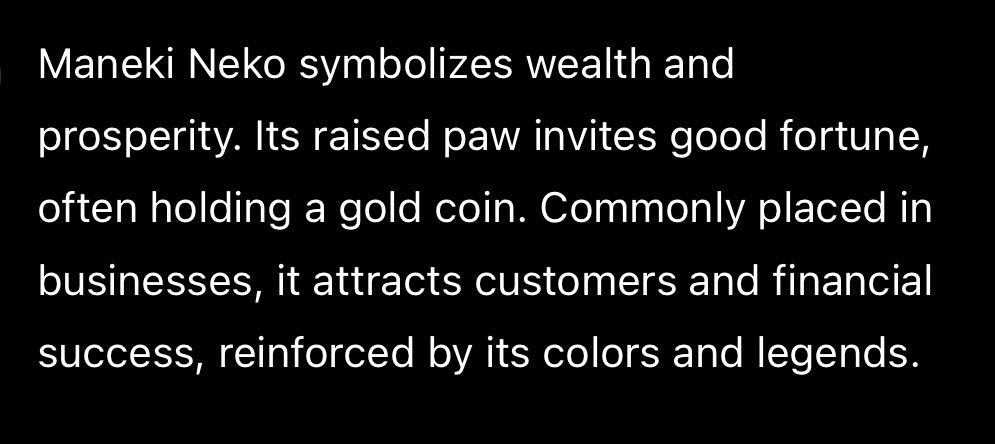 Everything is digital in 2024, even Maneki Neko. Instead of buying a physical one, you can add $MAO to your wallet and hope for a bright financial future especially for your wallet.