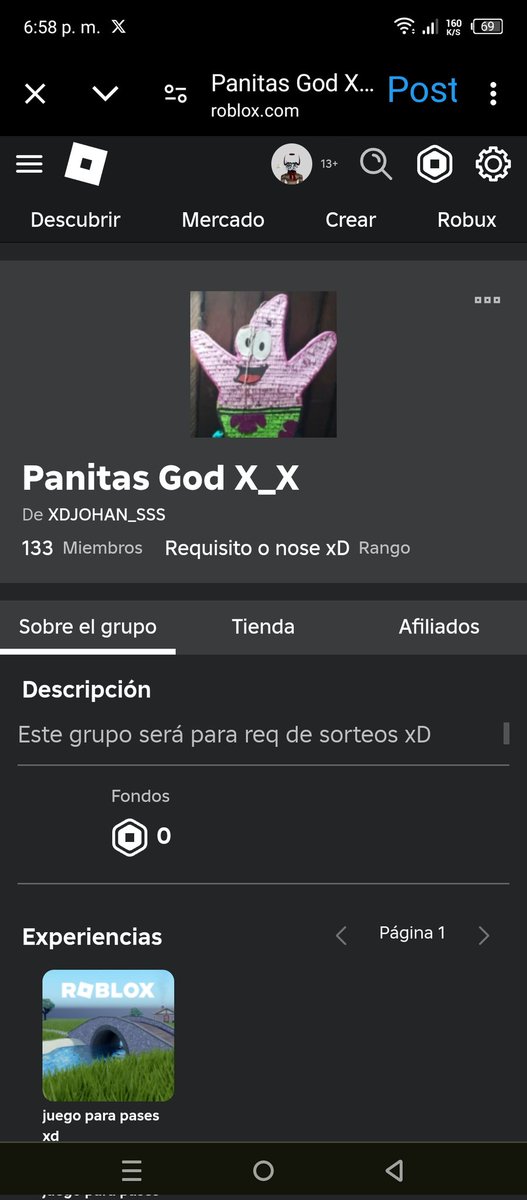 VJNUZI's tweet photo. @Patrick481xD O: Está bonito 😍 😍 😍 
Gg primer sorteo https://t.co/N59NgRT9sa