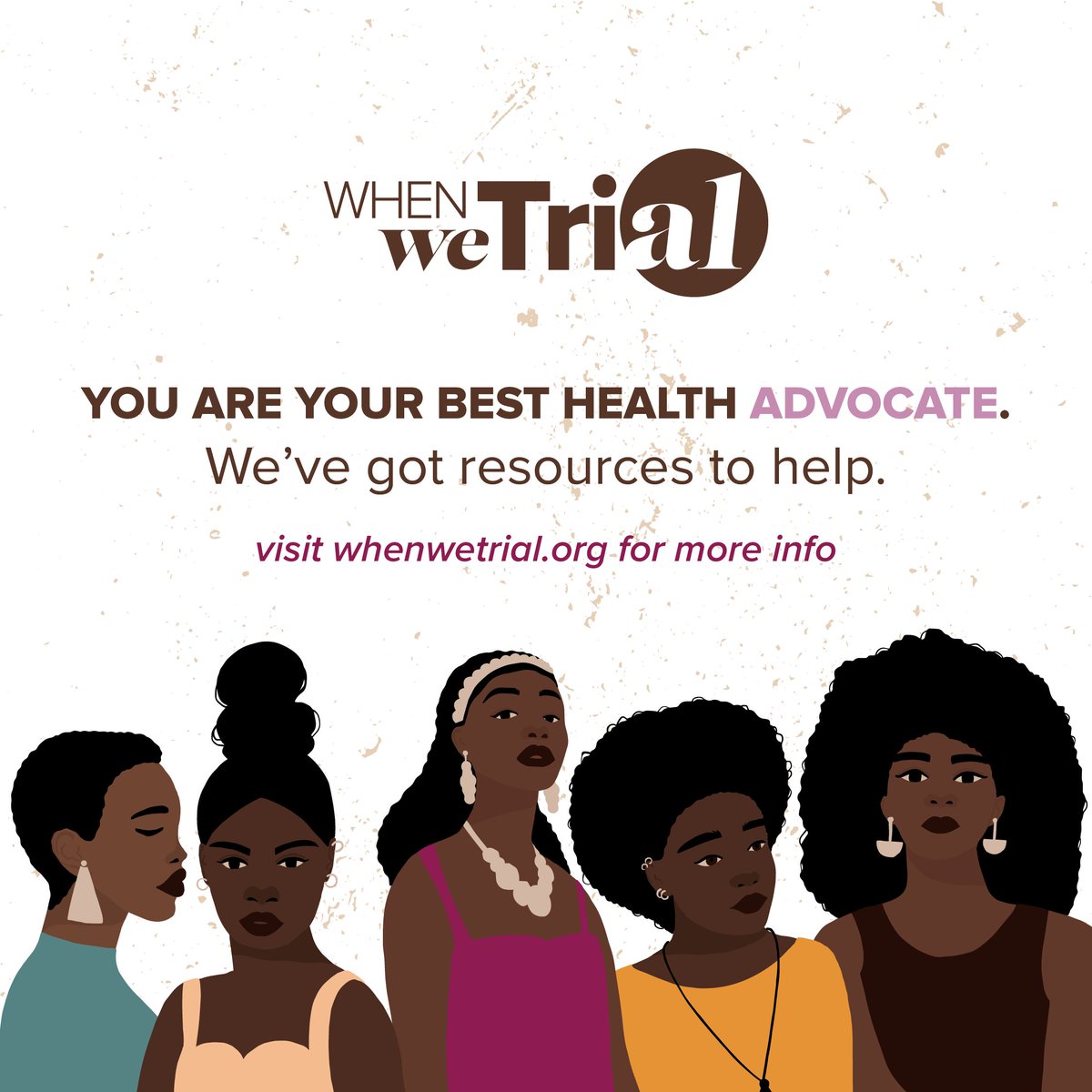 Regardless of your diagnosis or how far along in your treatment you are, it’s important to make the best decision for YOU. We’ve got resources to help, and our clinical trial tool can help you find studies you may be eligible for: whenwetrial.org/search-clinica…
