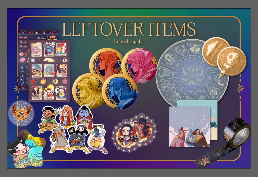opchartingstars's tweet photo. Guess what?! We went through our items again and... we found some additional merch! check out our store and grab it before it's too late!

☄️Shop: https://t.co/63NkONf8n7 https://t.co/uHNrH4I40l
