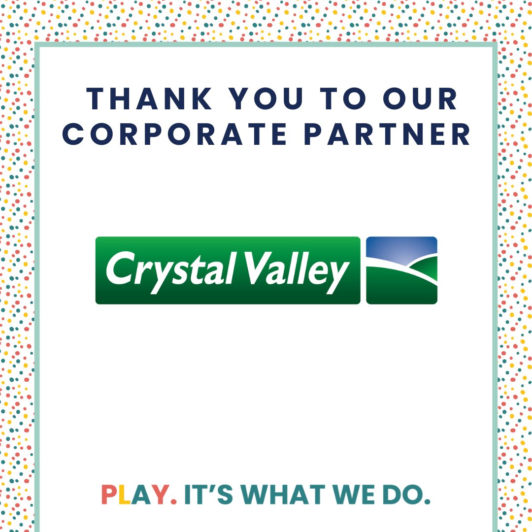 CMSMPlay's tweet photo. Thank you to Crystal Valley, a returning Corporate Partner at the Children's Museum of Southern Minnesota! Their generosity and commitment to our mission will help create a brighter future for our children and community. https://t.co/jdjl22b04E