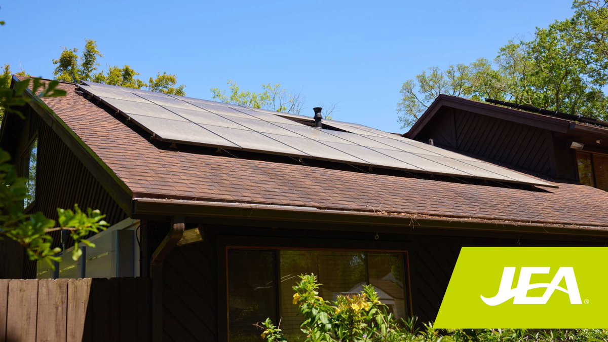 NewsfromJEA's tweet photo. A solar company may tell you installing solar panels will eliminate your JEA bill. That's not true. Learn the facts so you can choose the right solar option for your family. https://t.co/5Eh8UAc0vg https://t.co/kgAE0kmqj6