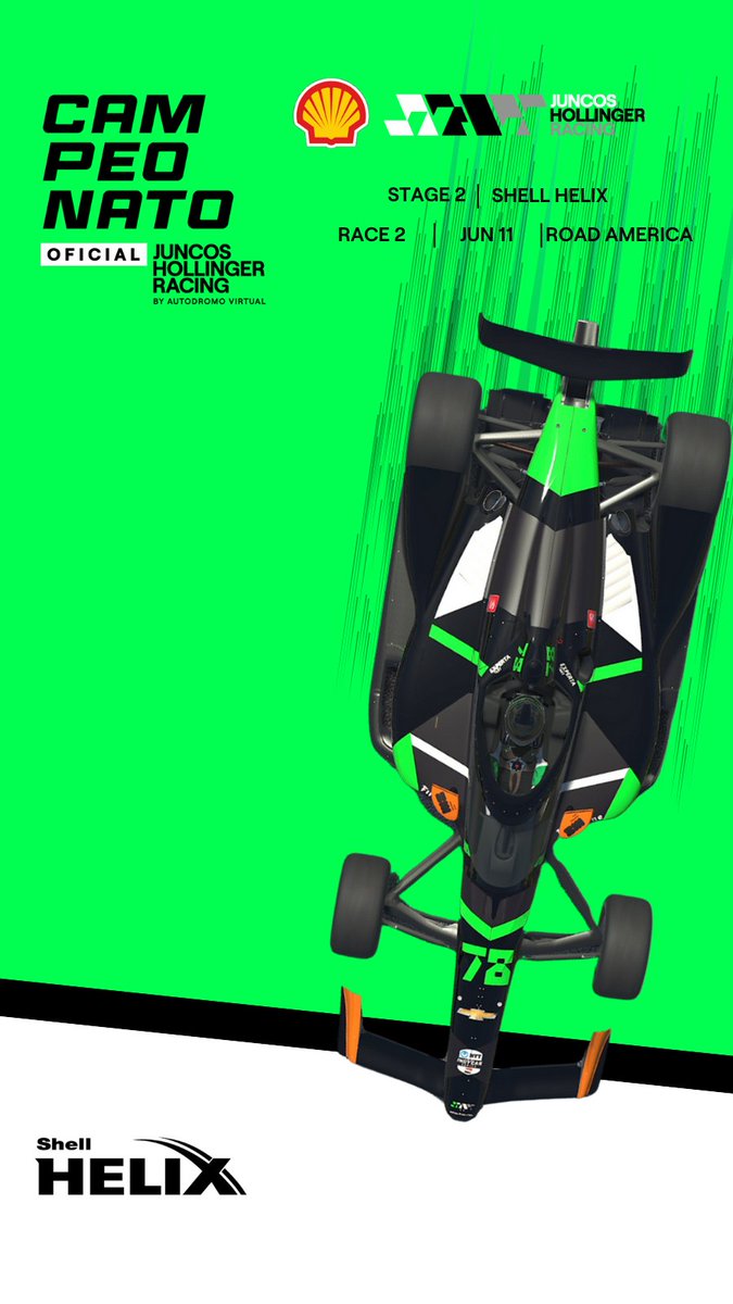 🏎️ 💨 Esta noche no te pierdas la 2ª Fecha de la Etapa 2 Shell Helix del Campeonato Oficial Juncos Hollinger Racing by <a href="/AutodromoV/">Autodromo Virtual</a>

🔗 twitch.tv/autodromo_virt…