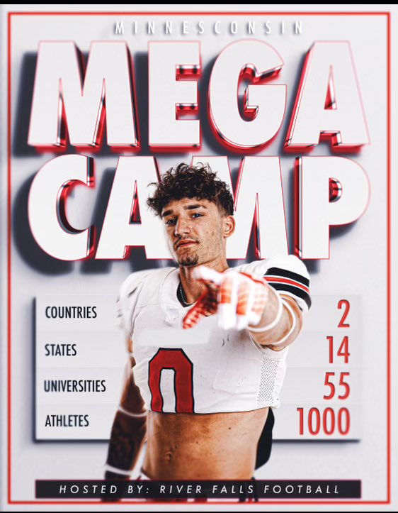 Excited to compete tomorrow at River Falls!