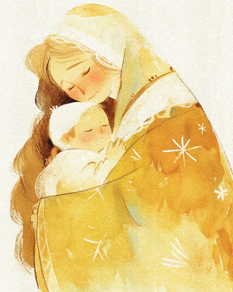 Mother and baby

#Peace #AIArt #digitalartwork 
#AIArtwork #Illustration