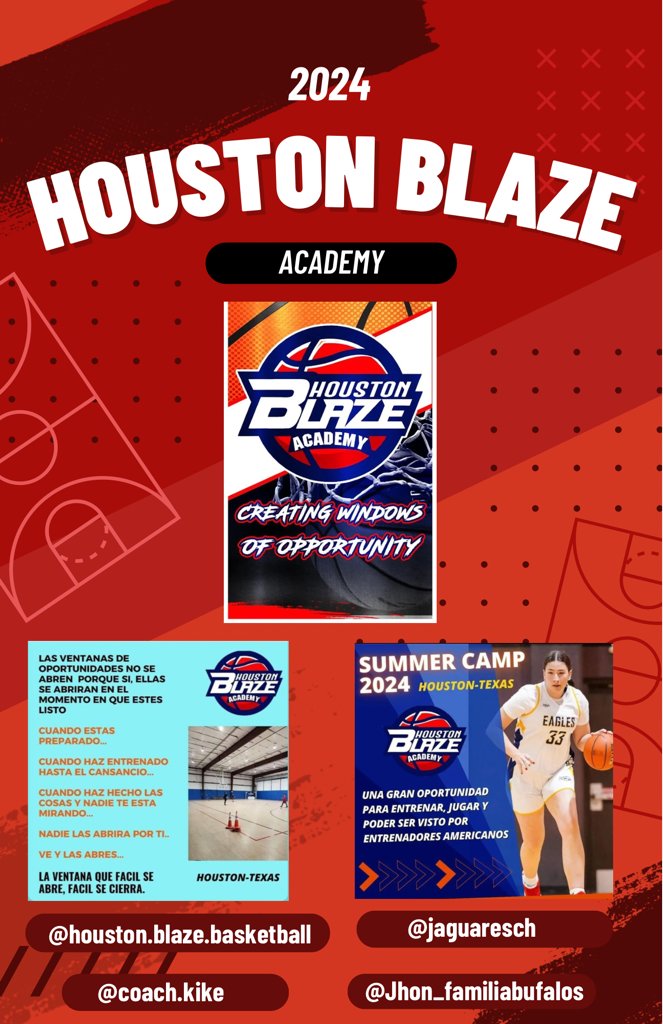 Creating a window of opportunity begins in 10 days!
Houston Blaze Academy Summer Camps 2024

<a href="/BallSoHardSS/">Ball So Hard</a> <a href="/RobCInTheGym/">Robert Carroll</a> <a href="/Pellface1/">Houston Blaze</a> <a href="/xavier_owens/">XO🎒💯</a> @DanielS78623408