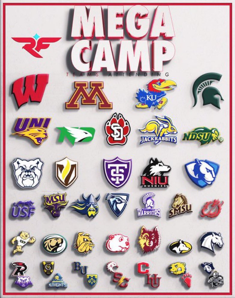 Excited to compete tomorrow at <a href="/UWRFFootball/">Falcon Football</a> mega camp!