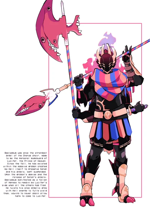 beelzebub is my new guy and you might see him so. playing w angel and fallen designs 
