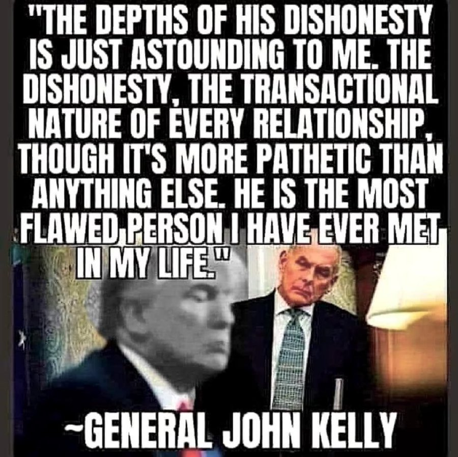 Do you agree with Gen. John Kelly?