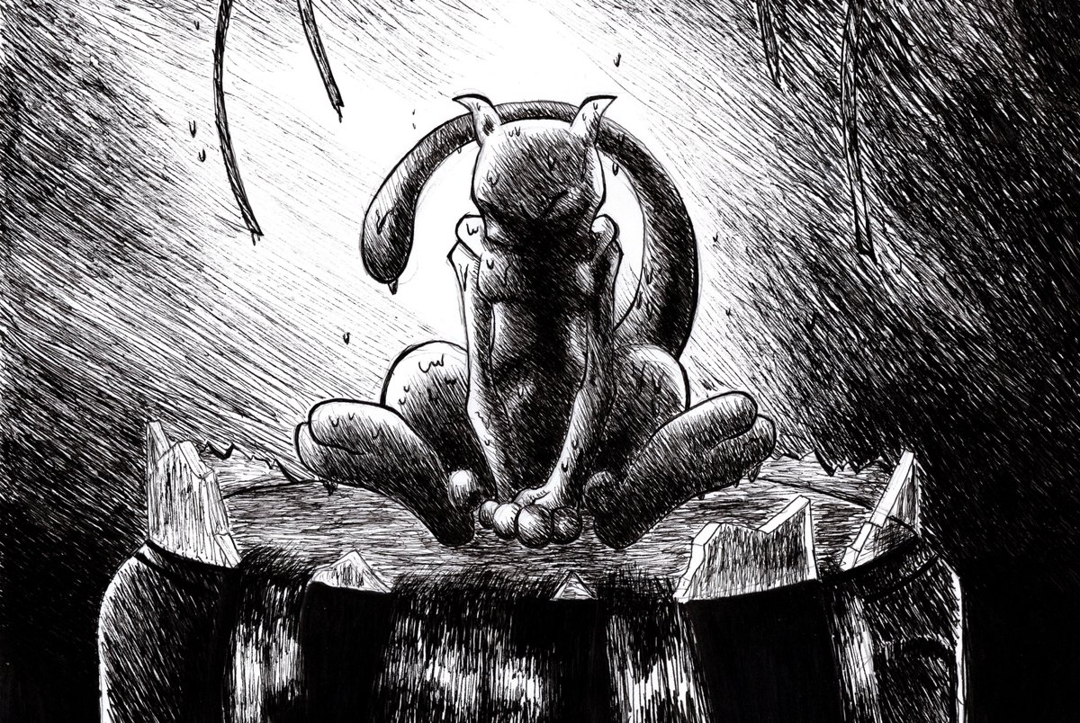 Manga_Minix's tweet photo. Mewtwo Emerges
#mewtwo #pokemon #rkgk #イラスト #mewtwostrikesback https://t.co/9OzHyXO65H