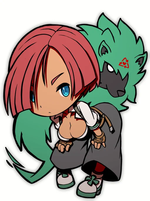 GGST3周年ー。そういえばギルティギアにはブレイブルーのキャラがゲスト参戦とかはしないのかしら・・・? #GGST 