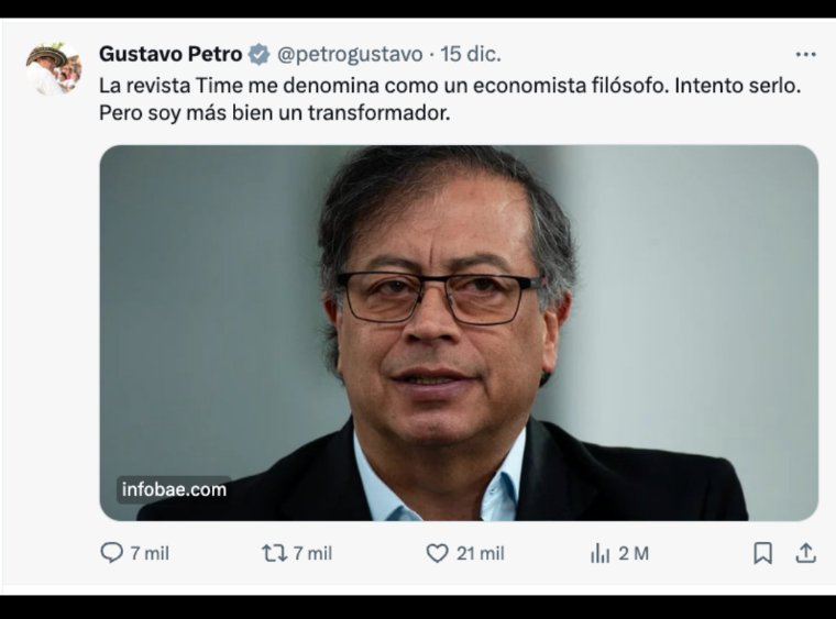 CarlosIvanCarde's tweet photo. Parece que este trino va envejeciendo mal....!!! https://t.co/fYrU5fvPj7