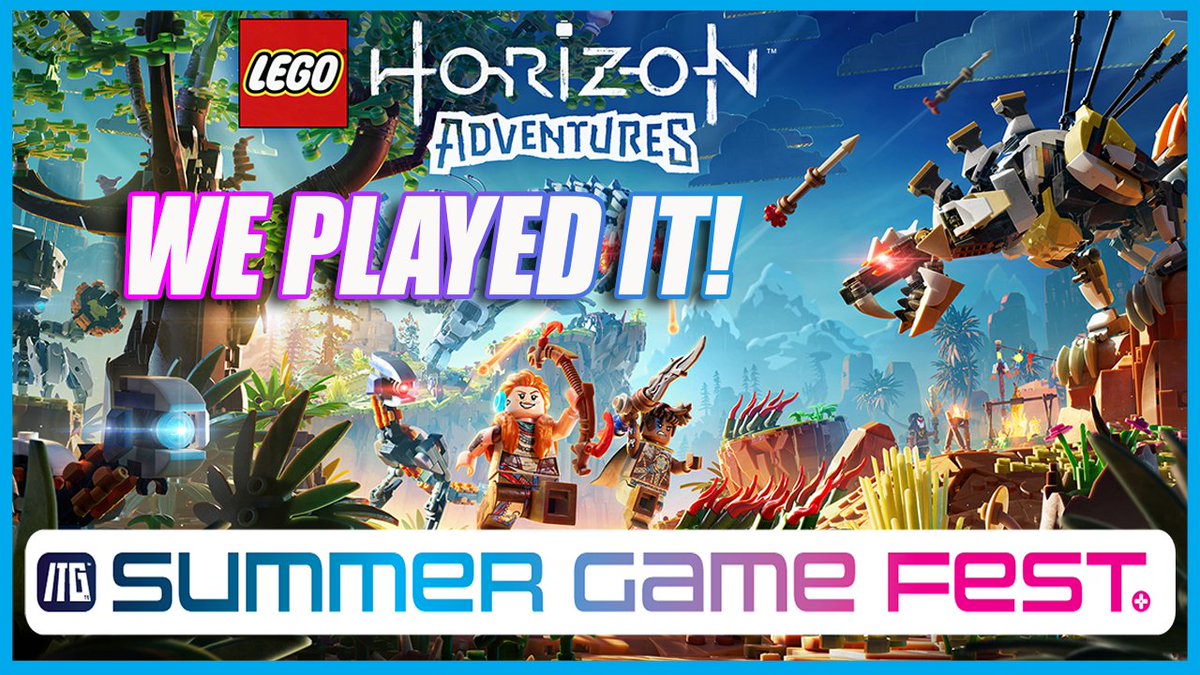 ITGTVDaily's tweet photo. Drew & Steve are back with #PlayStation from their time at Summer Game Fest with Lego Horizon Adventures. Aloy's next adventure has Steve hooked! But what did Drew think of #LegoHorizonAdventures? Find more SGF coverage on @USATODAY powered by #cachefly
https://t.co/cPr0xKlL5e https://t.co/U22xzi0Y5w